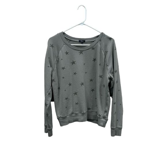 Rails Gray Star Sweatshirt size M - Picture 1 of 7
